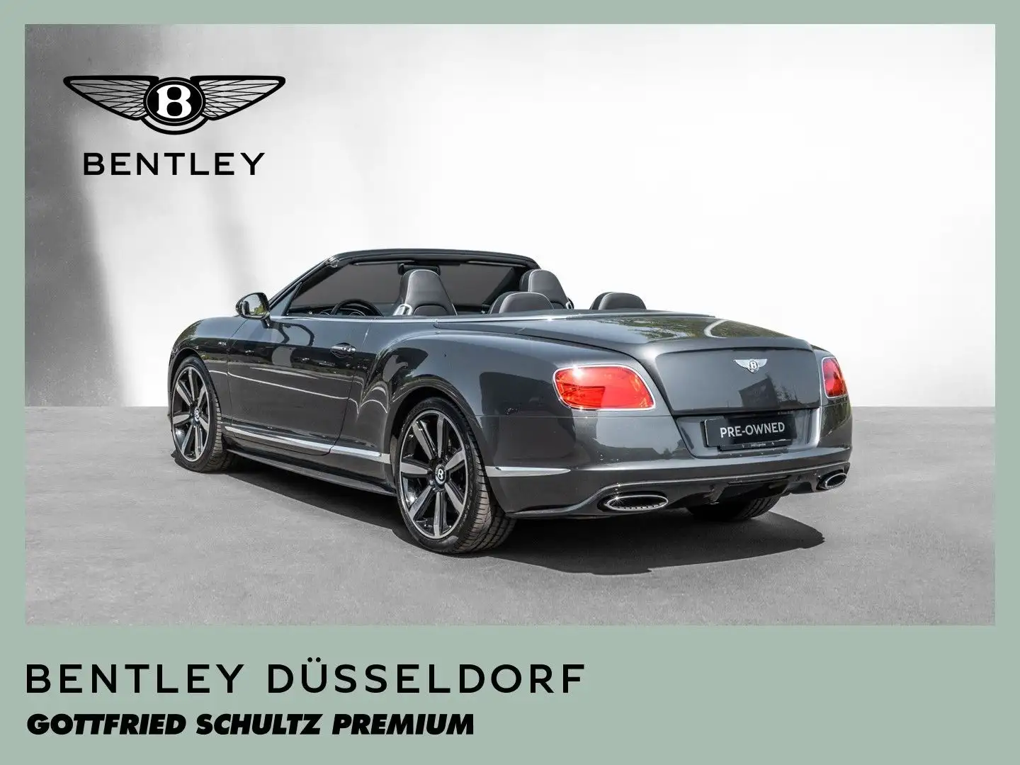 Bentley Continental GTC Speed // BENTLEY DÜSSELDORF Gris - 2