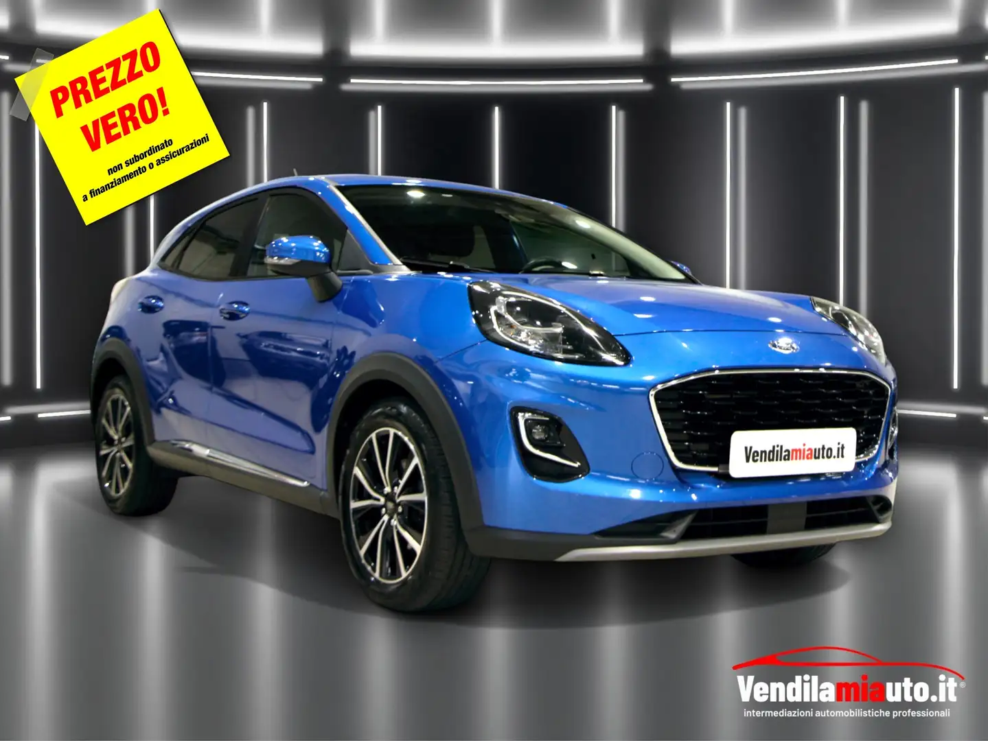 Ford Puma 1.0 ecoboost h Titanium s Blu/Azzurro - 1