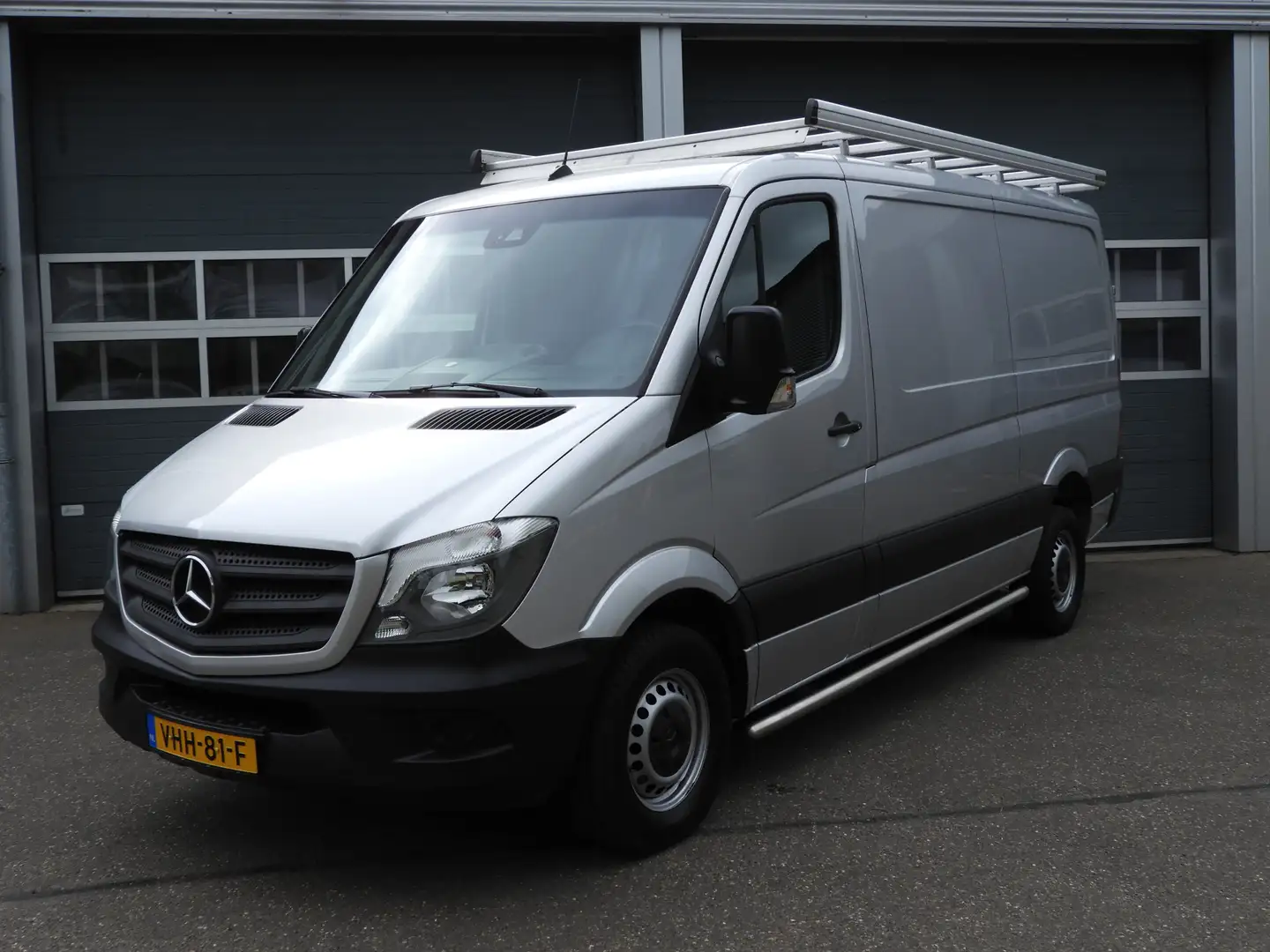 Mercedes-Benz Sprinter 213 2.2 CDI L2H1 AIRCO | IMPERIAAL | TREKHAAK Zilver - 1