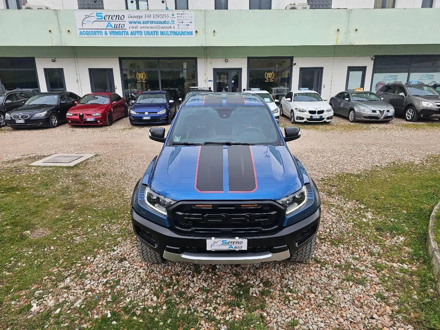 Ford Ranger Raptor Raptor 2.0 Ecoblue 4WD DC 5p. Bleu - 1