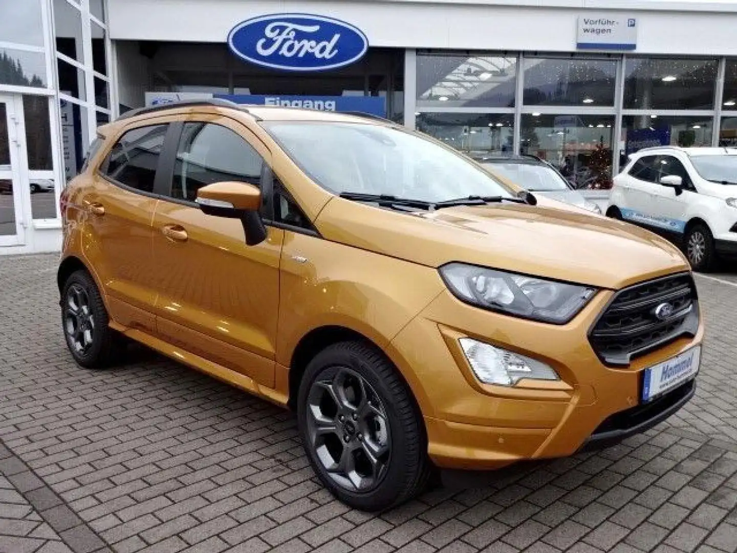 Ford EcoSport ST-Line+LED+NAVI+eCALL+B&O+TWA+PP+KAMERA+WINTERP Gelb - 1