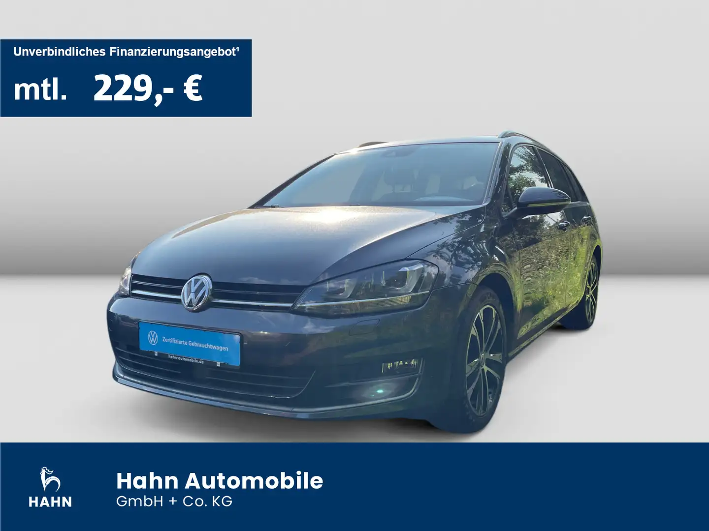 Volkswagen Golf Variant Golf VII Variant Allstar 1.4TSI DSG AHK Bi-Xenon Gris - 1