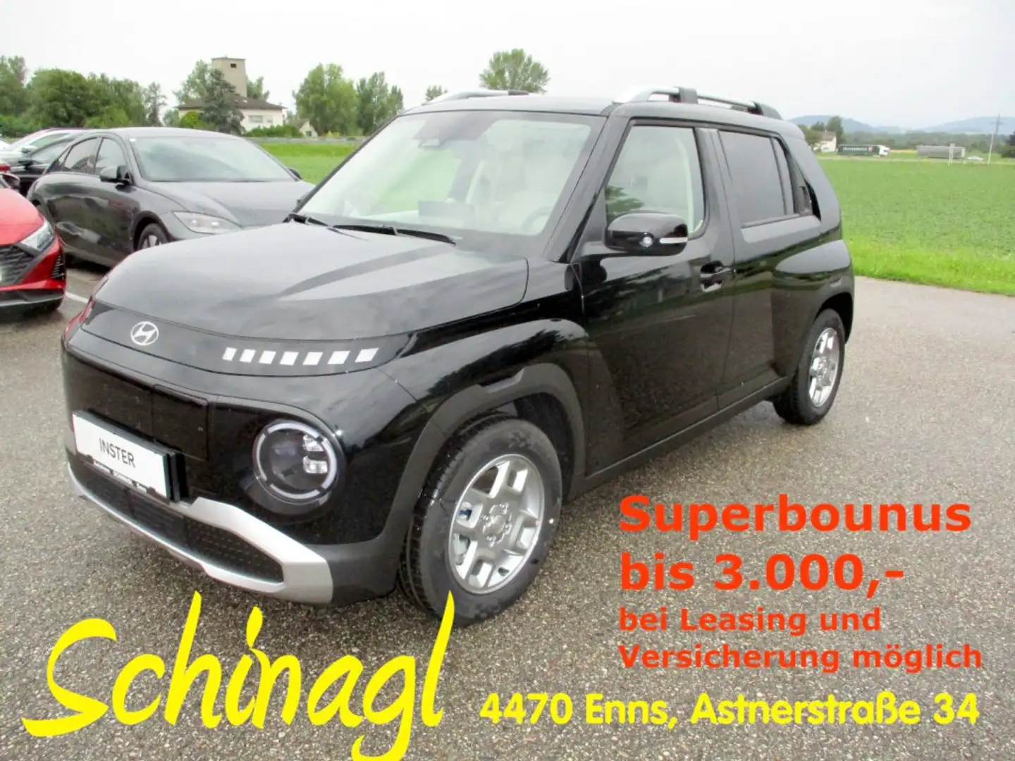 Hyundai Inster Trend Line 49kWh r5t42-P3-O1 Schwarz - 1