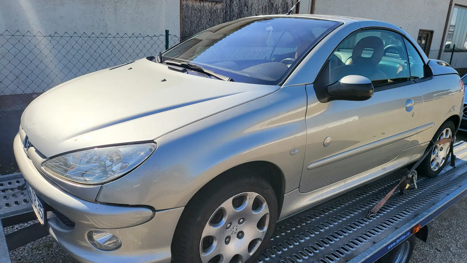 Peugeot 206 CC 110 Roland Garros Argent - 2