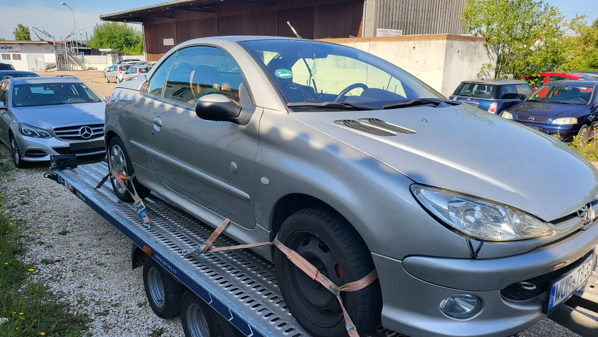 Peugeot 206 CC 110 Roland Garros Argent - 1