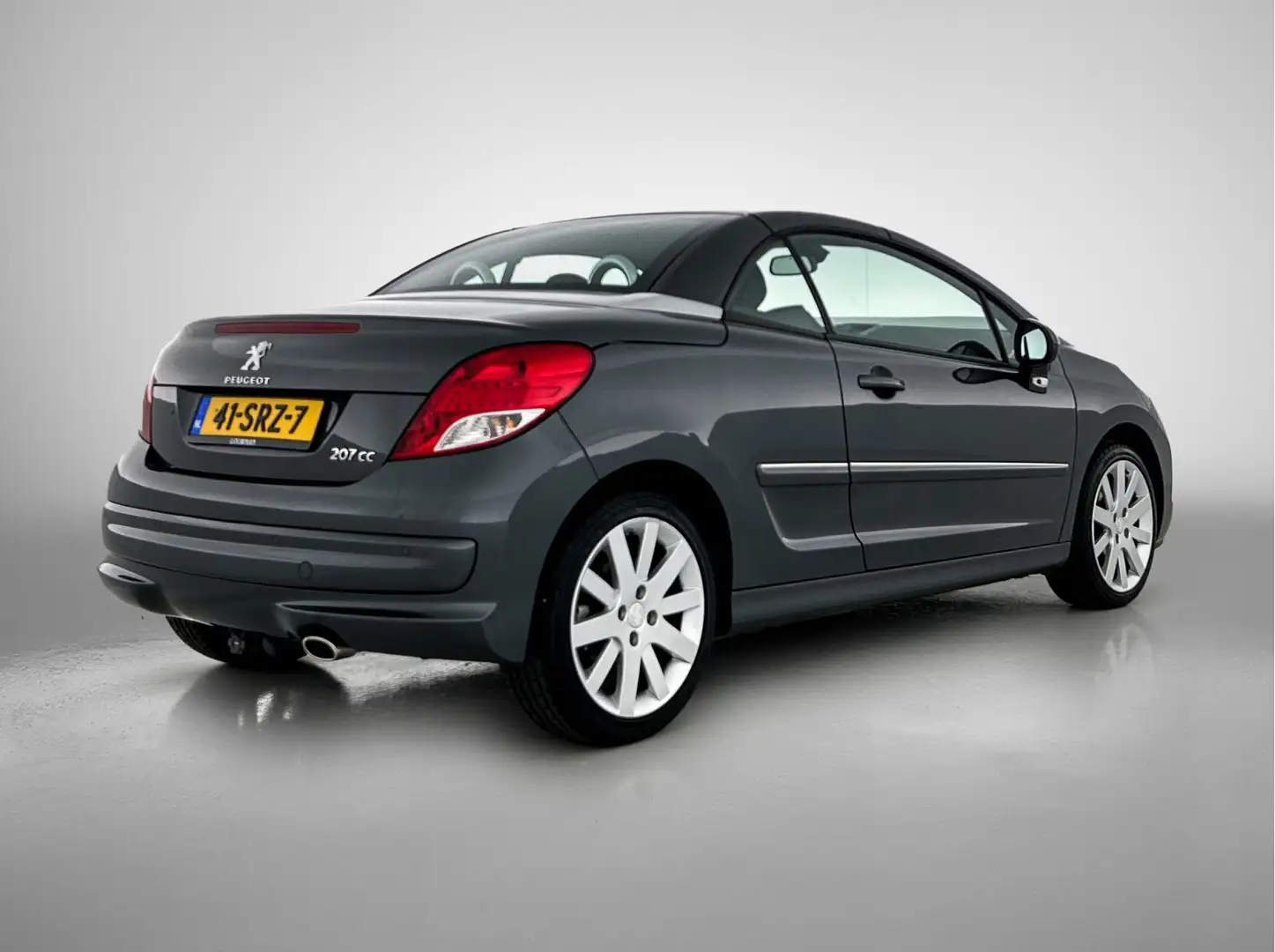Peugeot 207 CC 1.6 VTi Griffe | LAGE KM! | Lederen bekleding | Grigio - 2