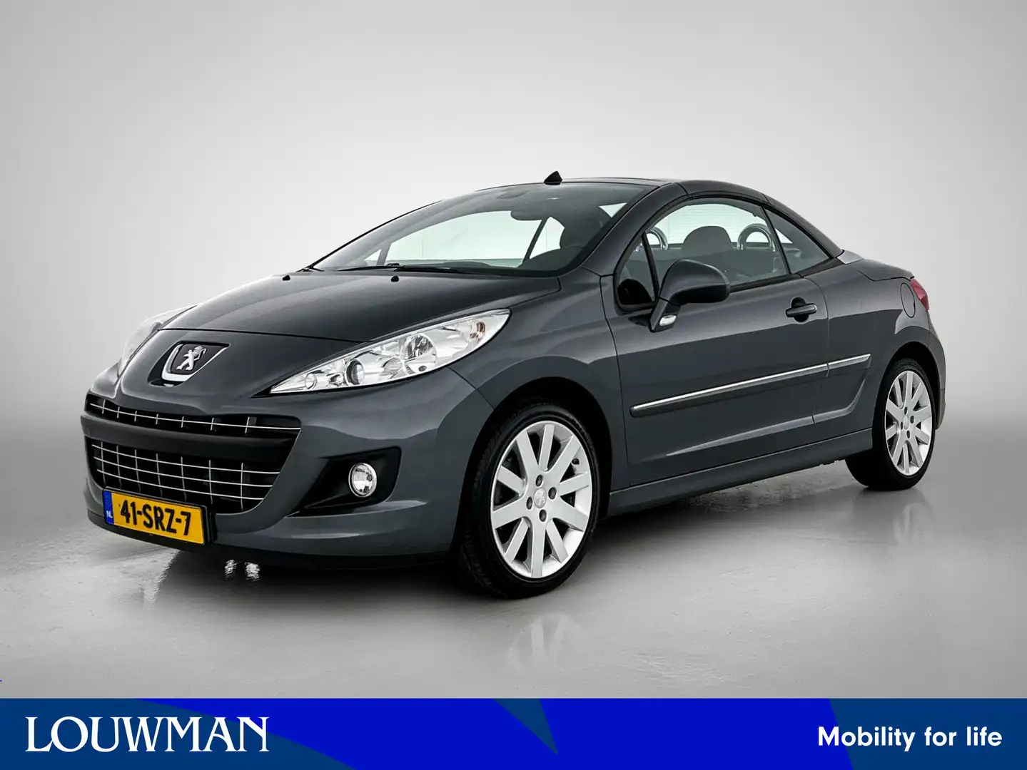 Peugeot 207 CC 1.6 VTi Griffe | LAGE KM! | Lederen bekleding | Grigio - 1