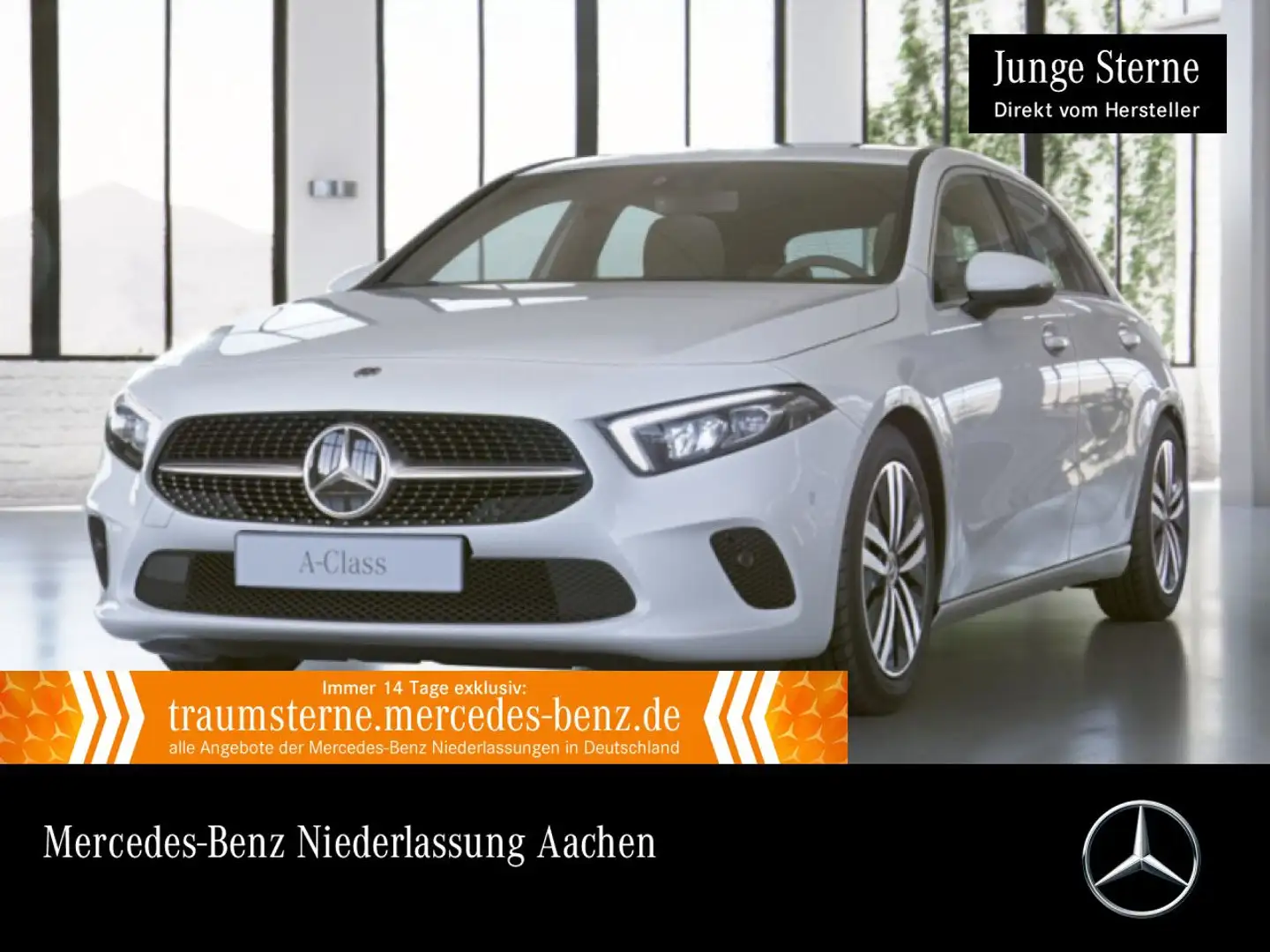 Mercedes-Benz A 250 e PROGRESSIVE+LED+KAMERA+8G Weiß - 1