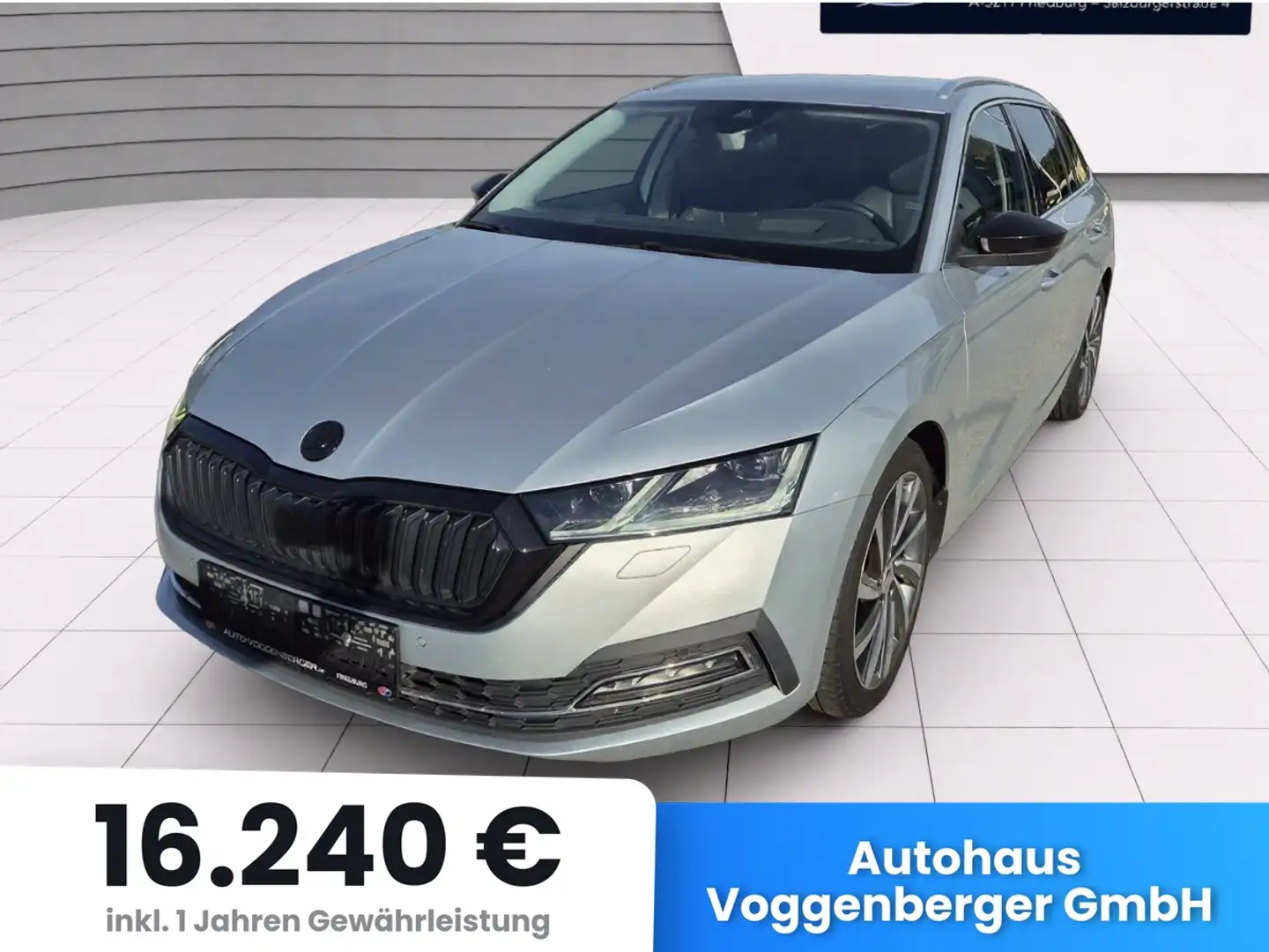 Skoda Octavia Octavia Combi 1,6 TDI Style Limited SH/SL*ESItze* Silber - 1