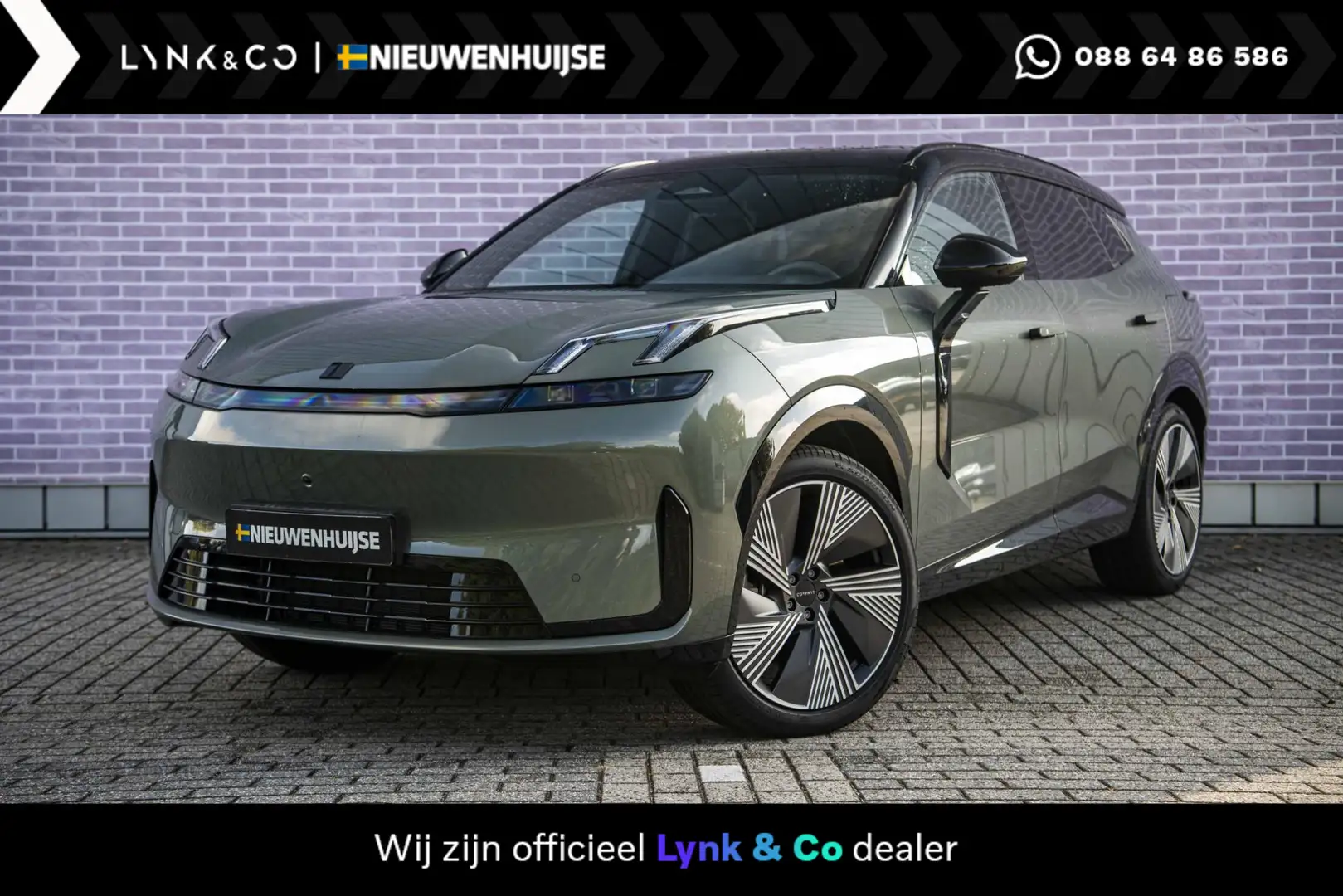Lynk & Co 08 1.5 More | Black Pack | 200 KM RANGE OP STROOM | P Groen - 1