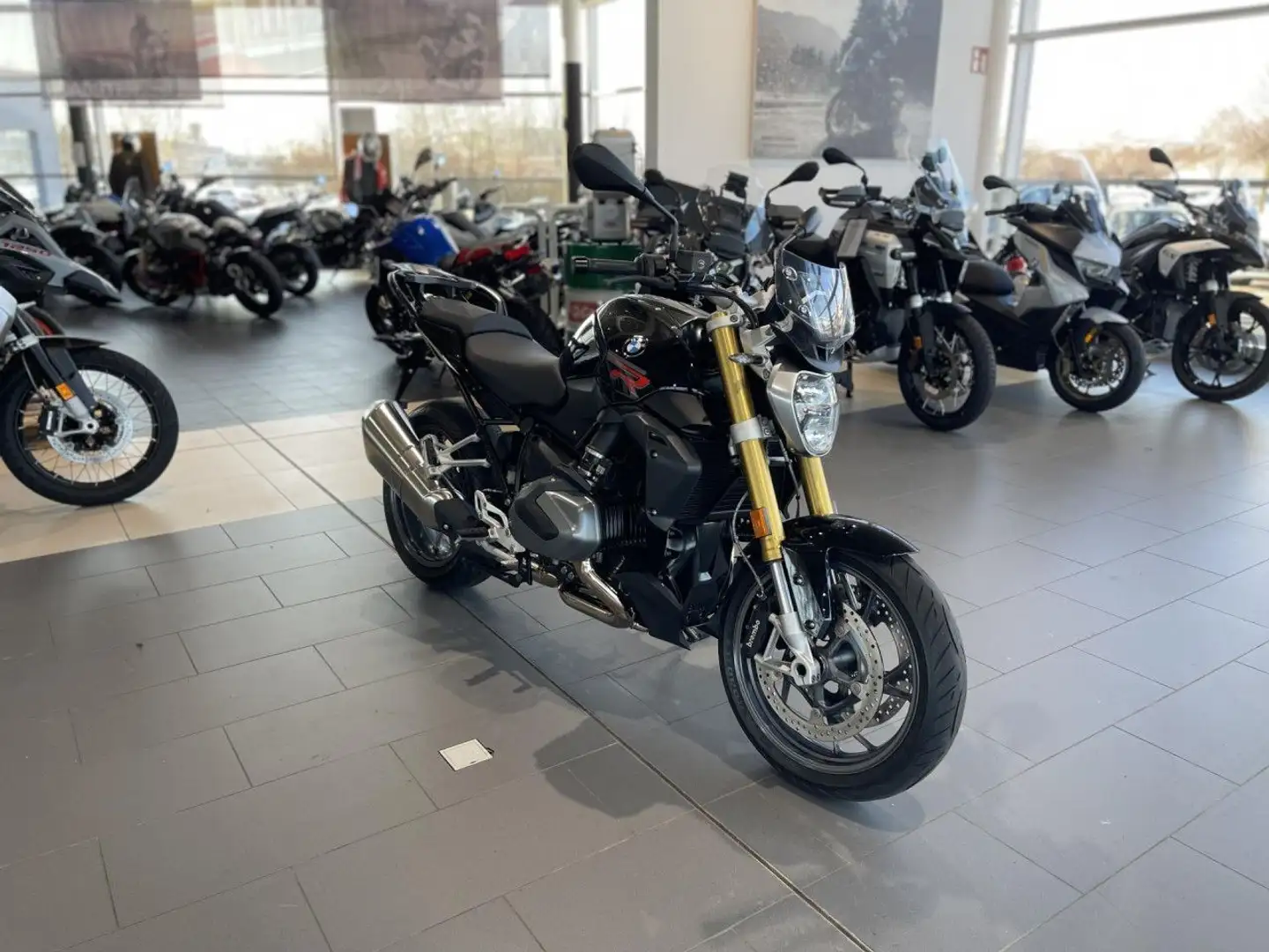 BMW R 1250 R Blackstorm Metallic Dynamic-Paket Gepäckb Schwarz - 2