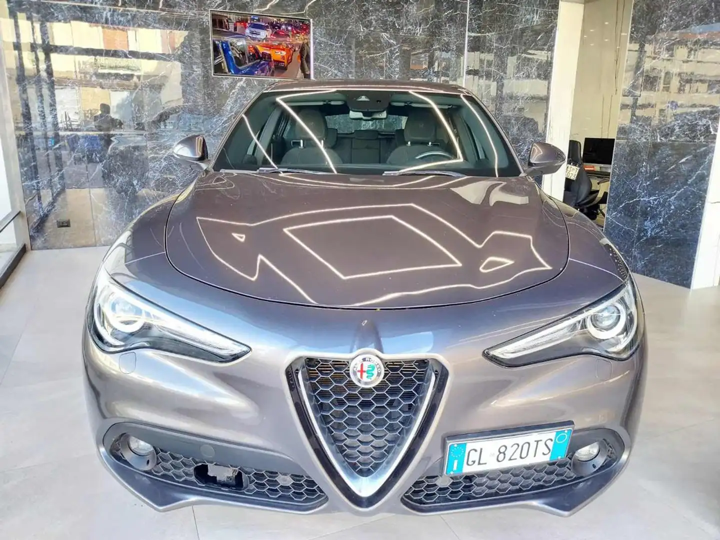 Alfa Romeo Stelvio 2.2 Turbodiesel 160 CV AT8 RWD Sprint Grigio - 1