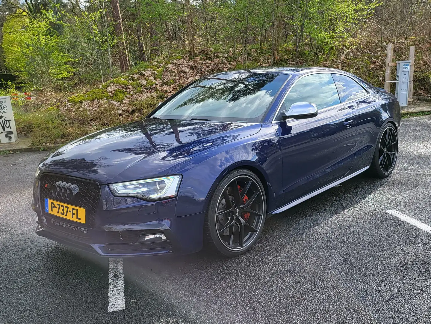 Audi S5 3.0 TFSI S5 q. Pro L Blauw - 2