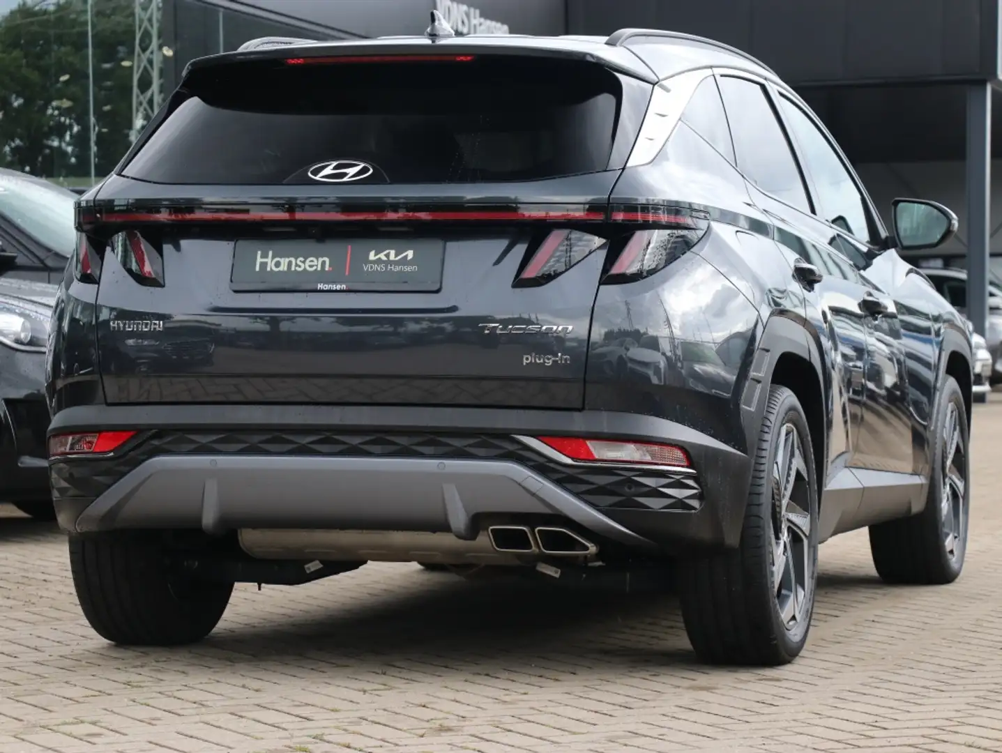 Hyundai TUCSON 1.6 T-GDI PHEV Premium I Leder I Krell I Keyless I Grijs - 2