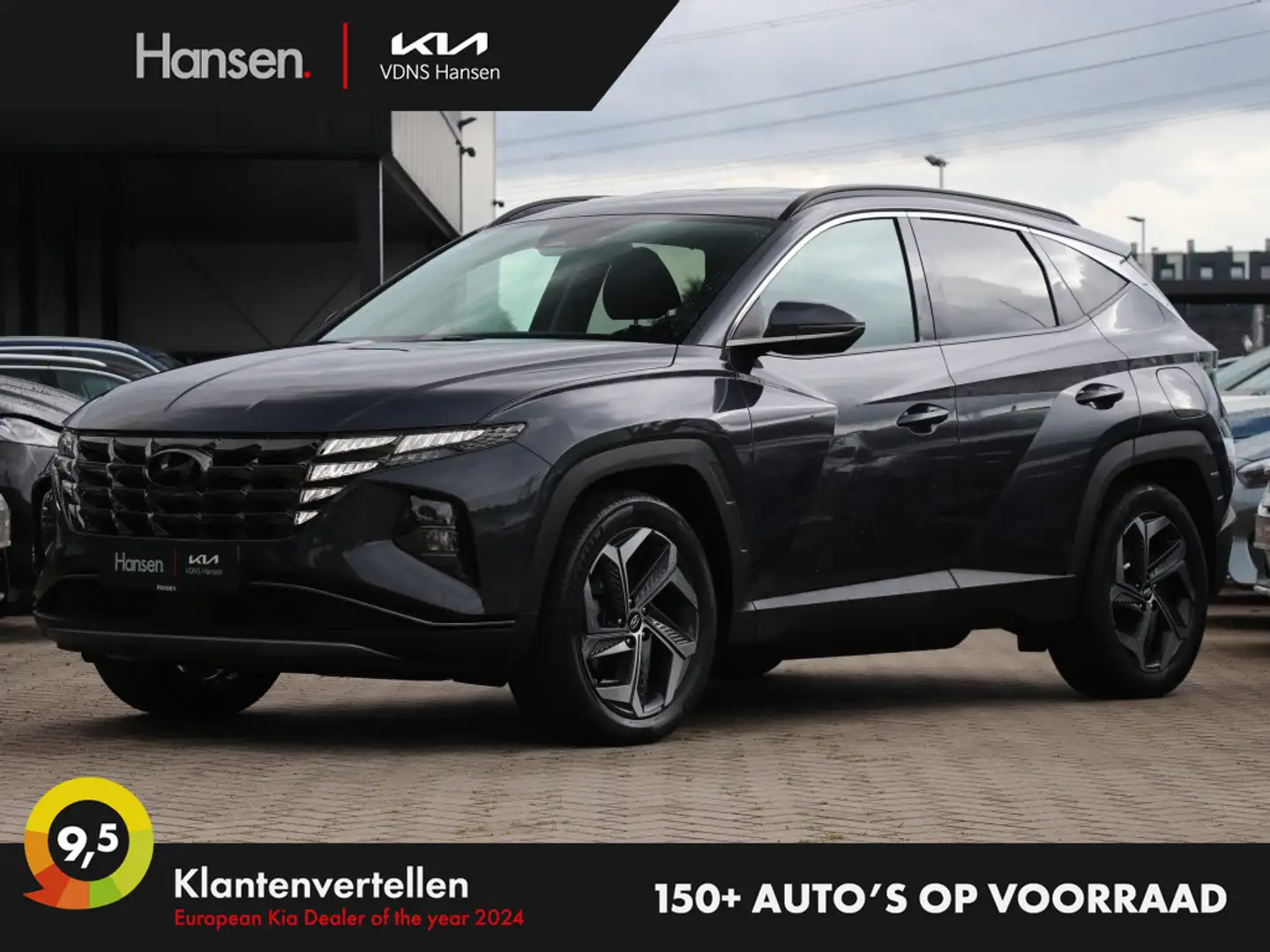Hyundai TUCSON 1.6 T-GDI PHEV Premium I Leder I Krell I Keyless I Grijs - 1