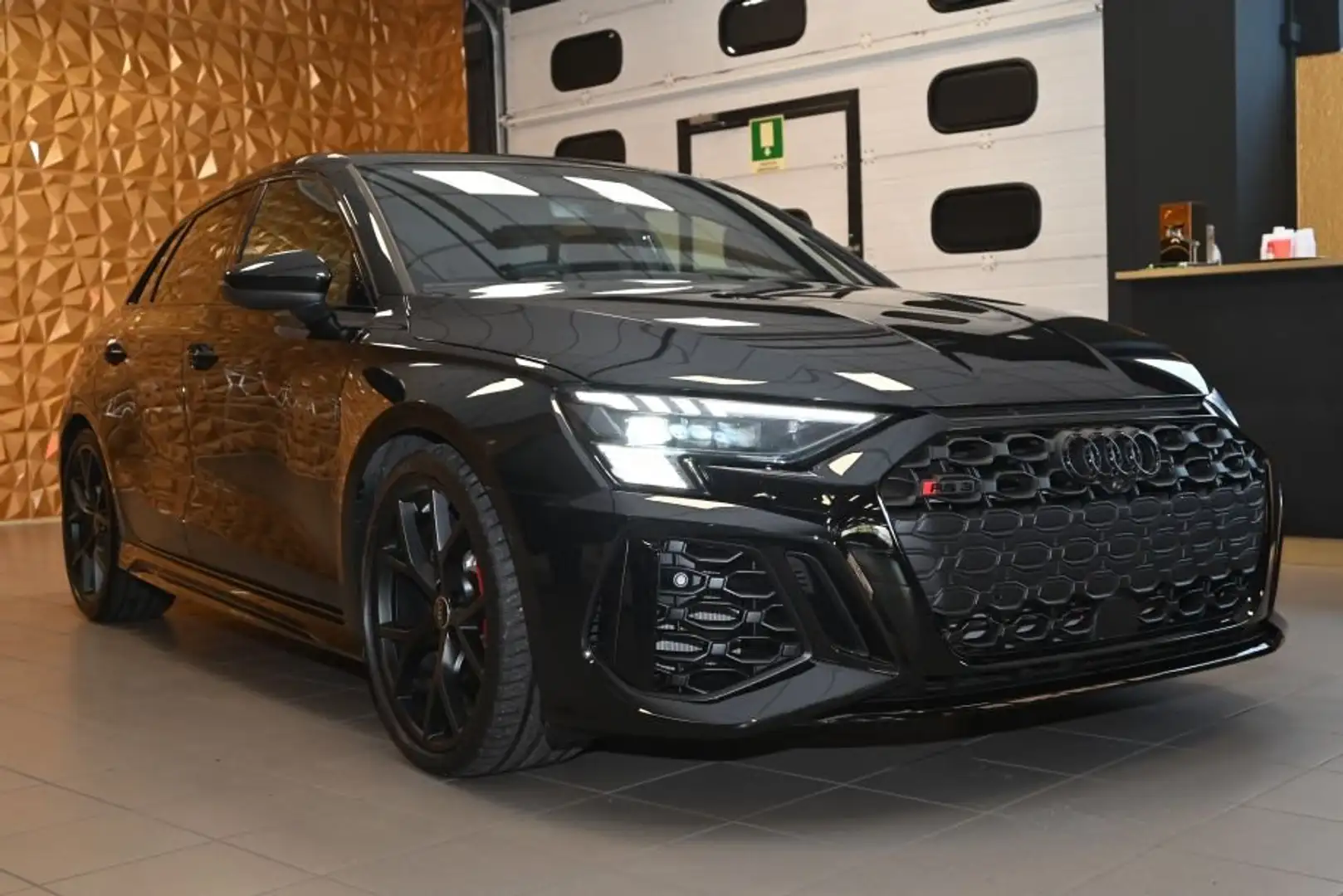 Audi RS3 SPB Q.S-TR.DYNAM.BLACK RADAR TET.B&O CAM360°FUL Negro - 2