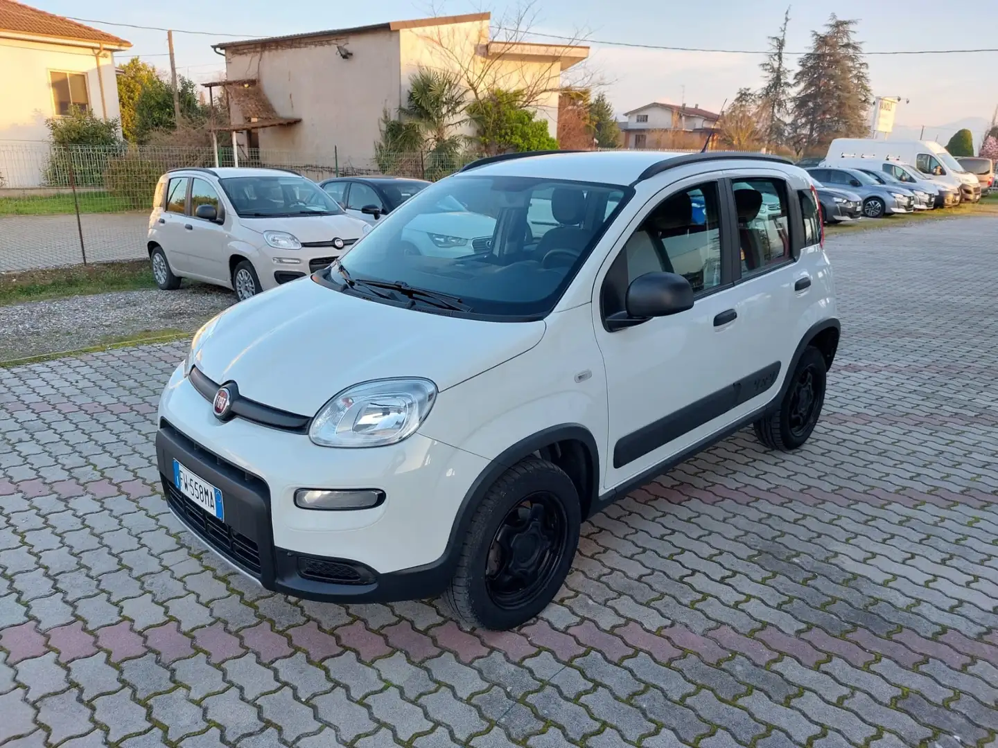Fiat Panda 0.9 TWIN AIR 84cv E6D / 4x4 Integrale Blanc - 1