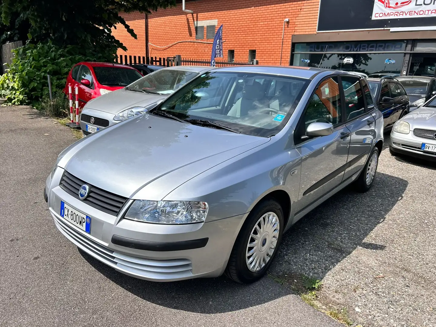 Fiat Stilo 1.4 16v Active Euro4 *KM CERTIFICATI TIMBRATI* Gris - 1