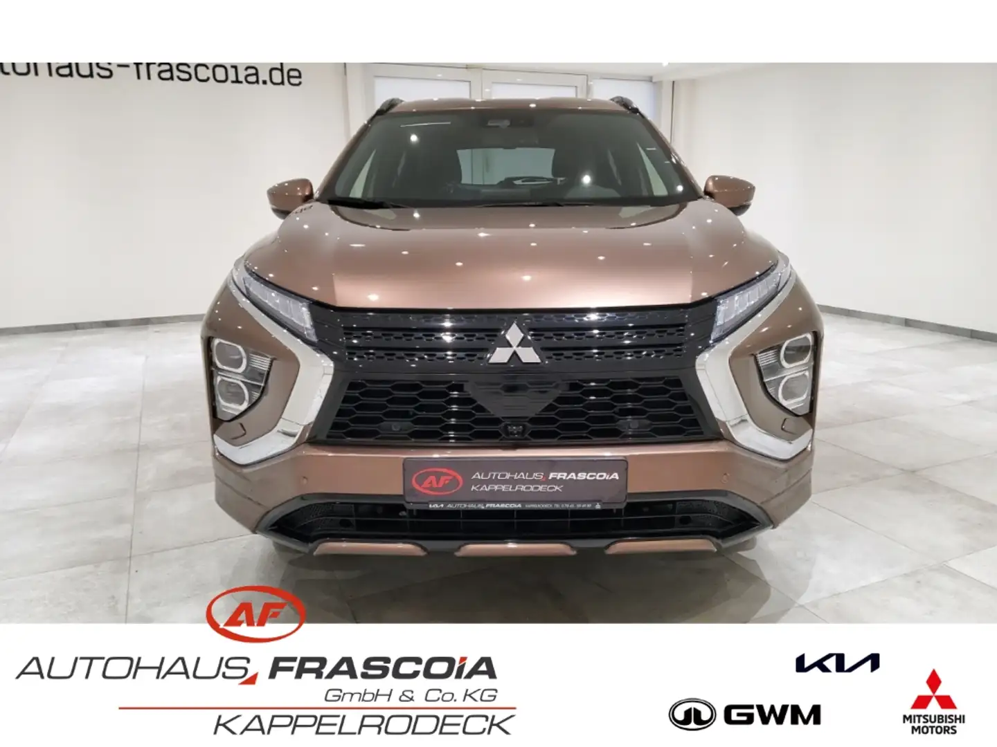 Mitsubishi Eclipse Cross Plug-In Hybrid 2.4 Plus Select 4WD Navi ACC 360gra Brun - 2