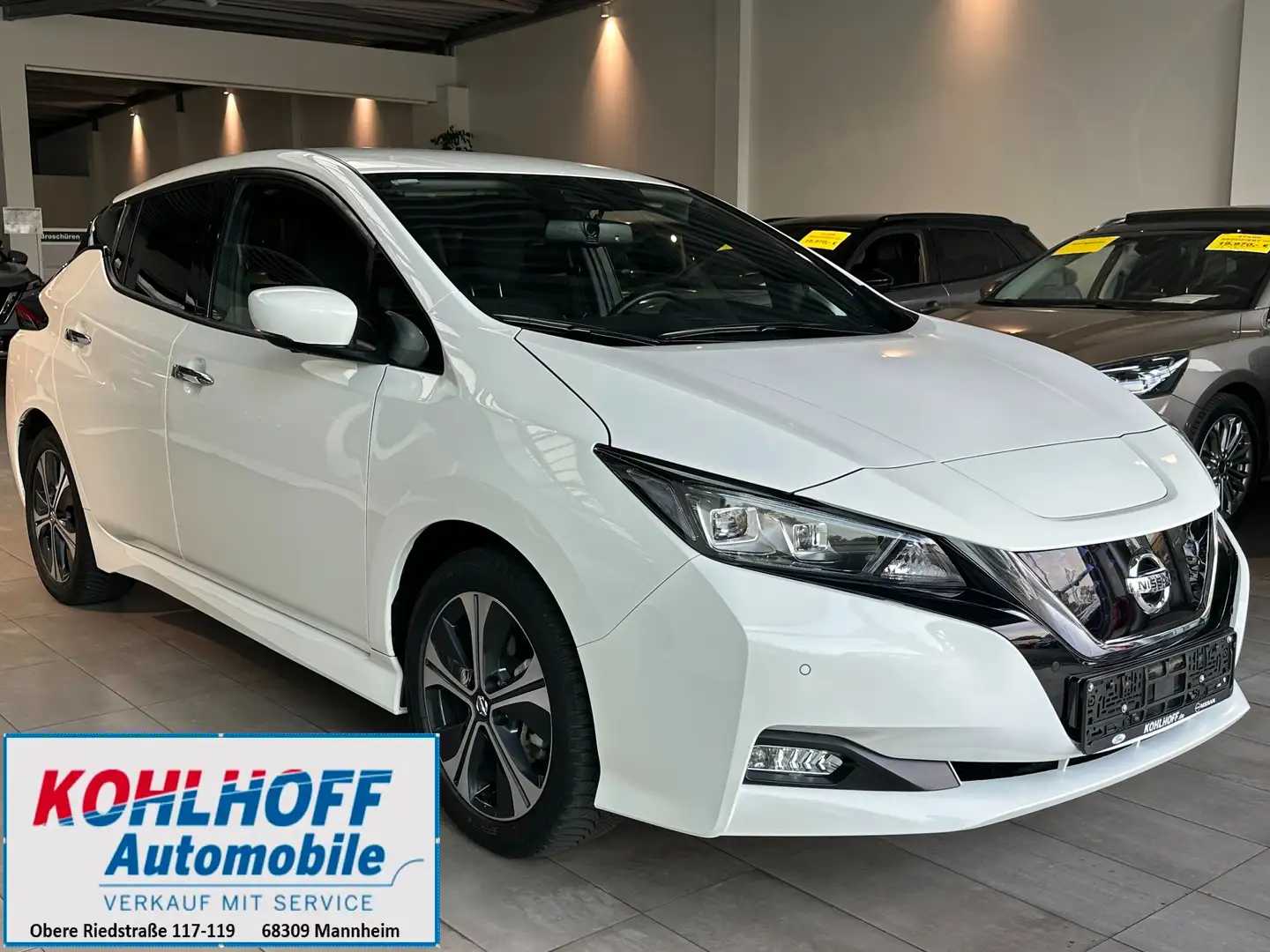 Nissan Leaf N-Connecta 40kWh 150PS Winter LED Navi Sitzheizung Blanc - 1