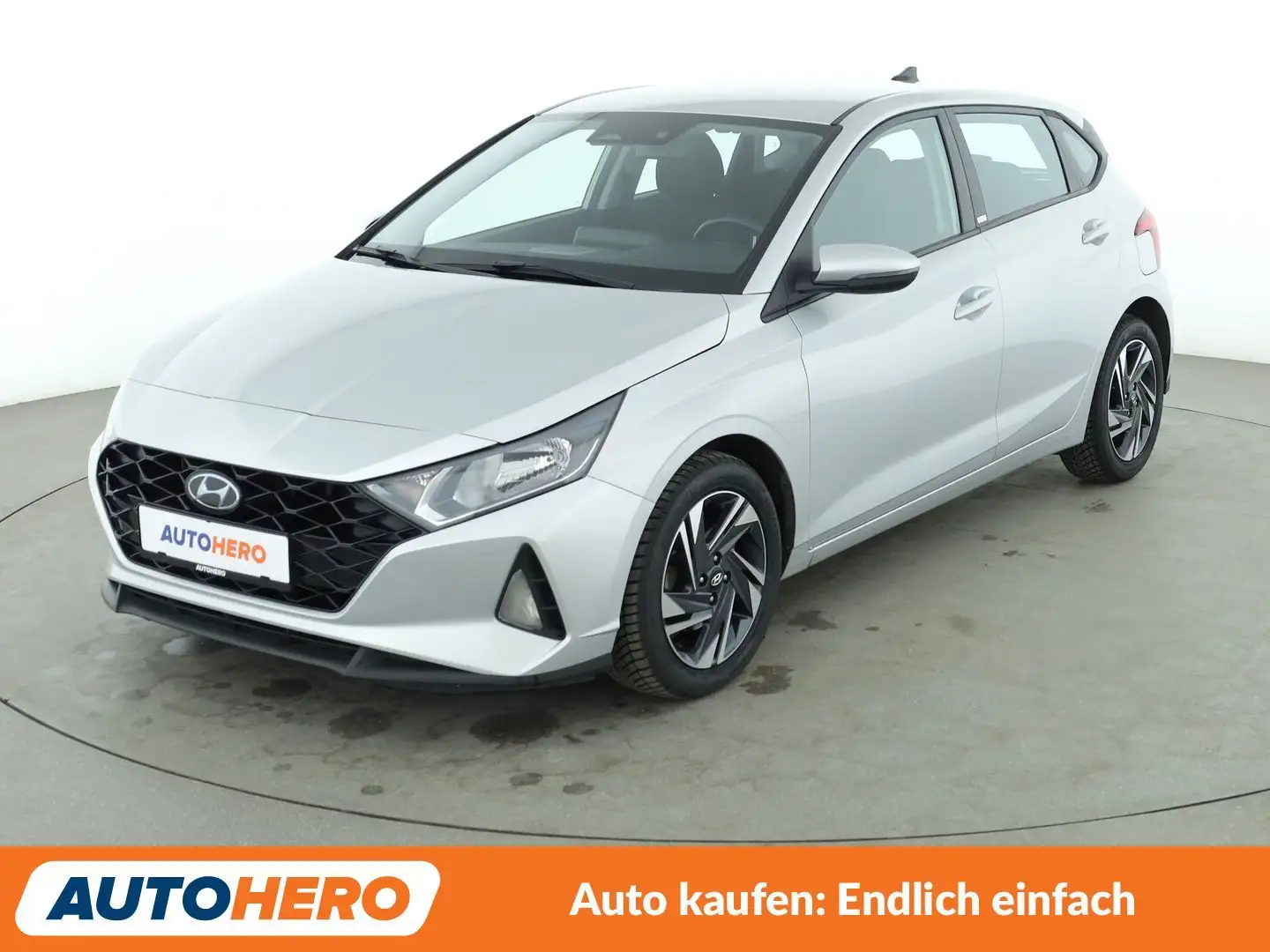 Hyundai i20 1.0 TGDI Trend*SPUR*CAM*PDC*SHZ*KLIMA*TEMPO* Argent - 1