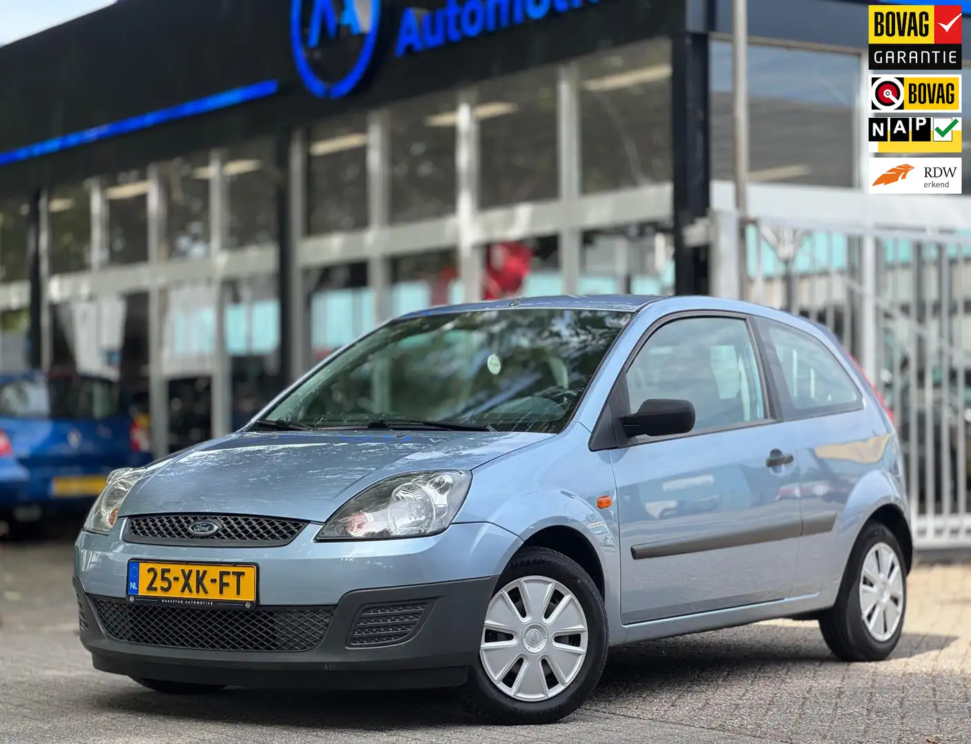 Ford Fiesta 1.3 Airco Nieuwe APK 92.000km 2e eigenaar Boekjes Bleu - 1