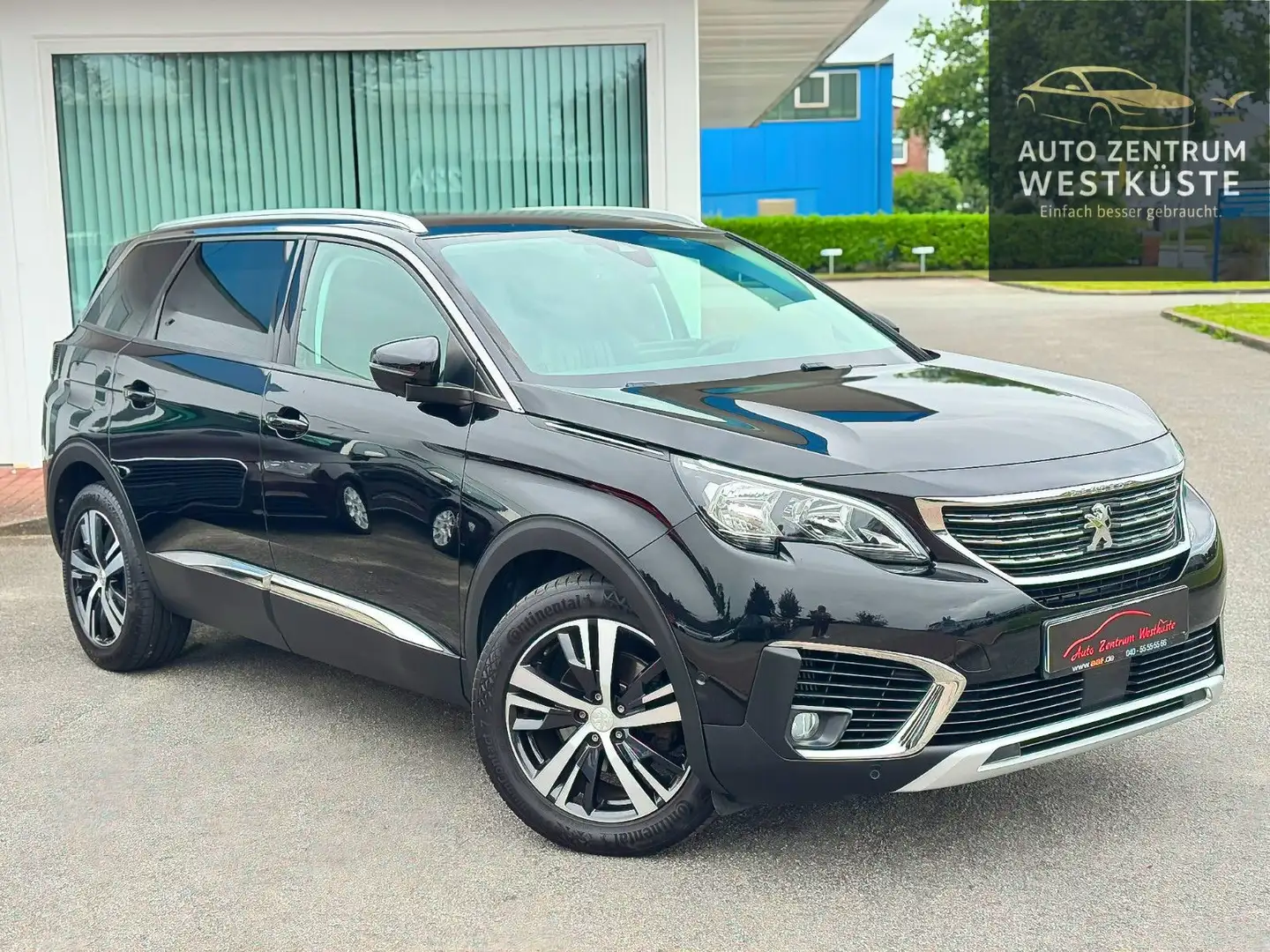Peugeot 5008 Allure 7Sitzer Flocal Navi Tempomat SHZ Fekete - 1