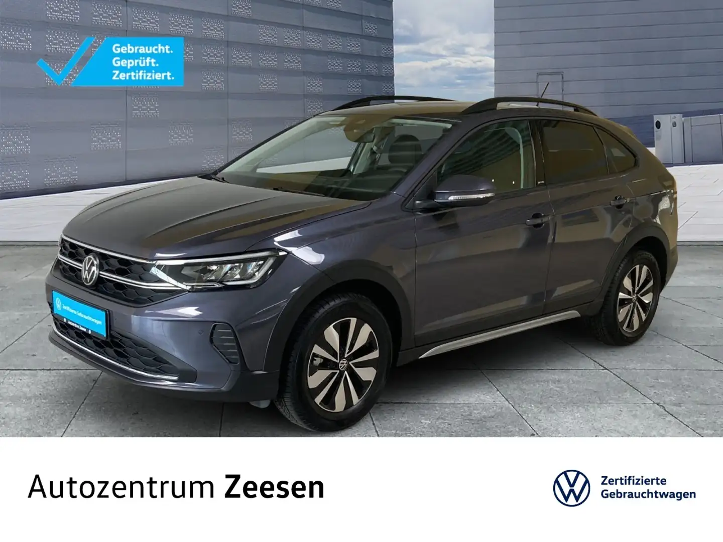 Volkswagen Taigo 1.0 TSI MOVE DSG+USB+DAB+LWS+EPH+SHZ+BAA+ Klima Grau - 1
