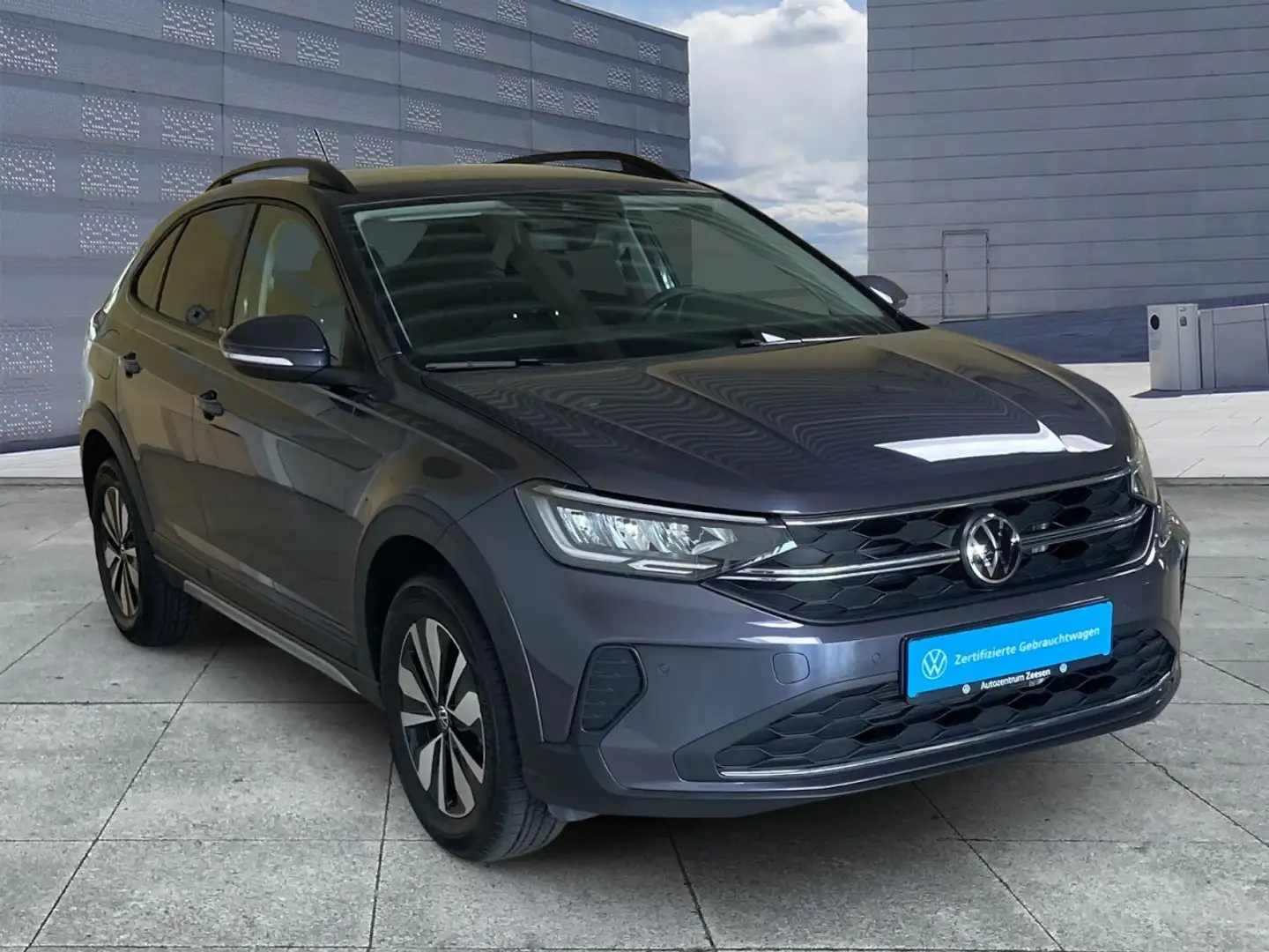 Volkswagen Taigo 1.0 TSI MOVE DSG+USB+DAB+LWS+EPH+SHZ+BAA+ Klima Grau - 2
