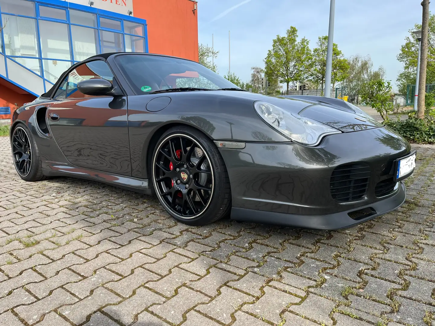 Porsche 911 turbo Cabrio, Motor neu, +700 PS Grey - 1