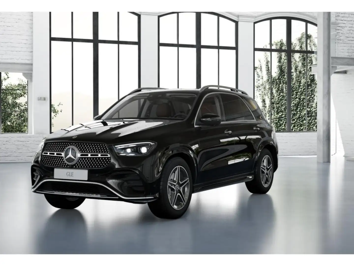 Mercedes-Benz GLE 450 d 4M AMG Line AHK+PANORAMA+MEMORY+360° Schwarz - 1