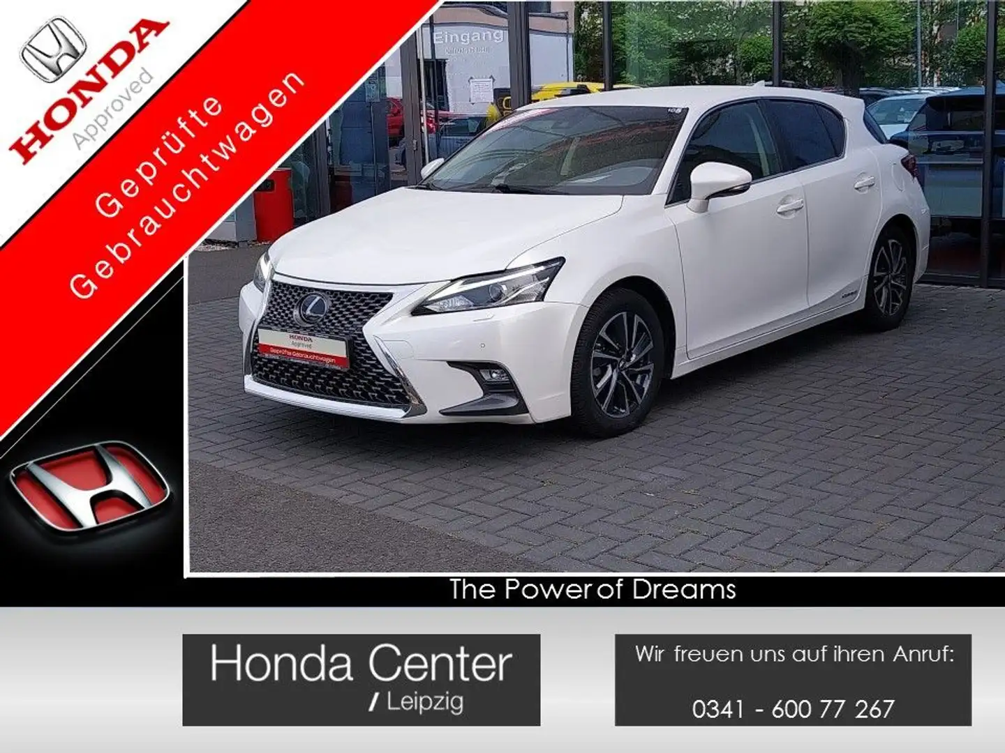 Lexus CT Hybrid 200H Autom. Navi/LED Weiß - 1