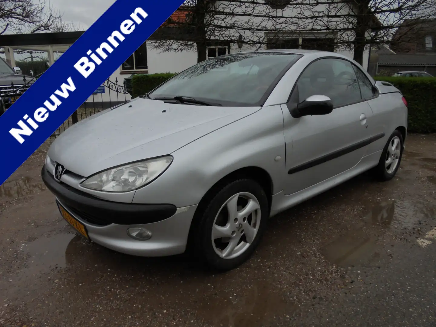 Peugeot 206 CC 1.6-16V **APK 4-2025**LEES TEKST!!** Argent - 1