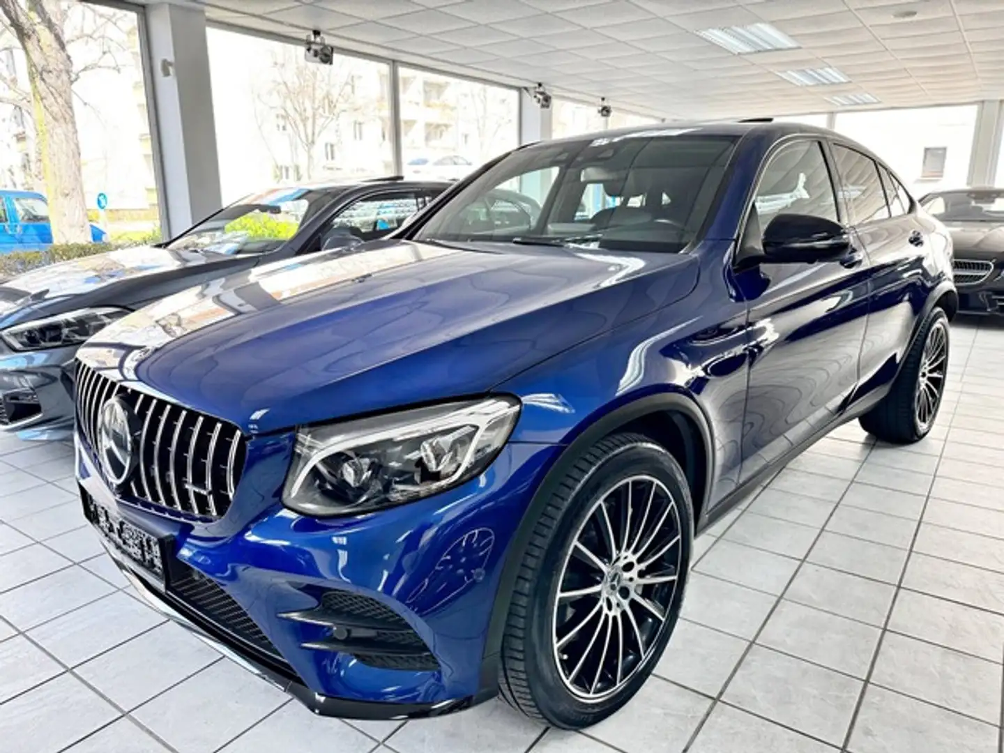 Mercedes-Benz GLC 43 AMG 4M AIRMATIC NIGHT ACC 360° BURMESTER Bleu - 2