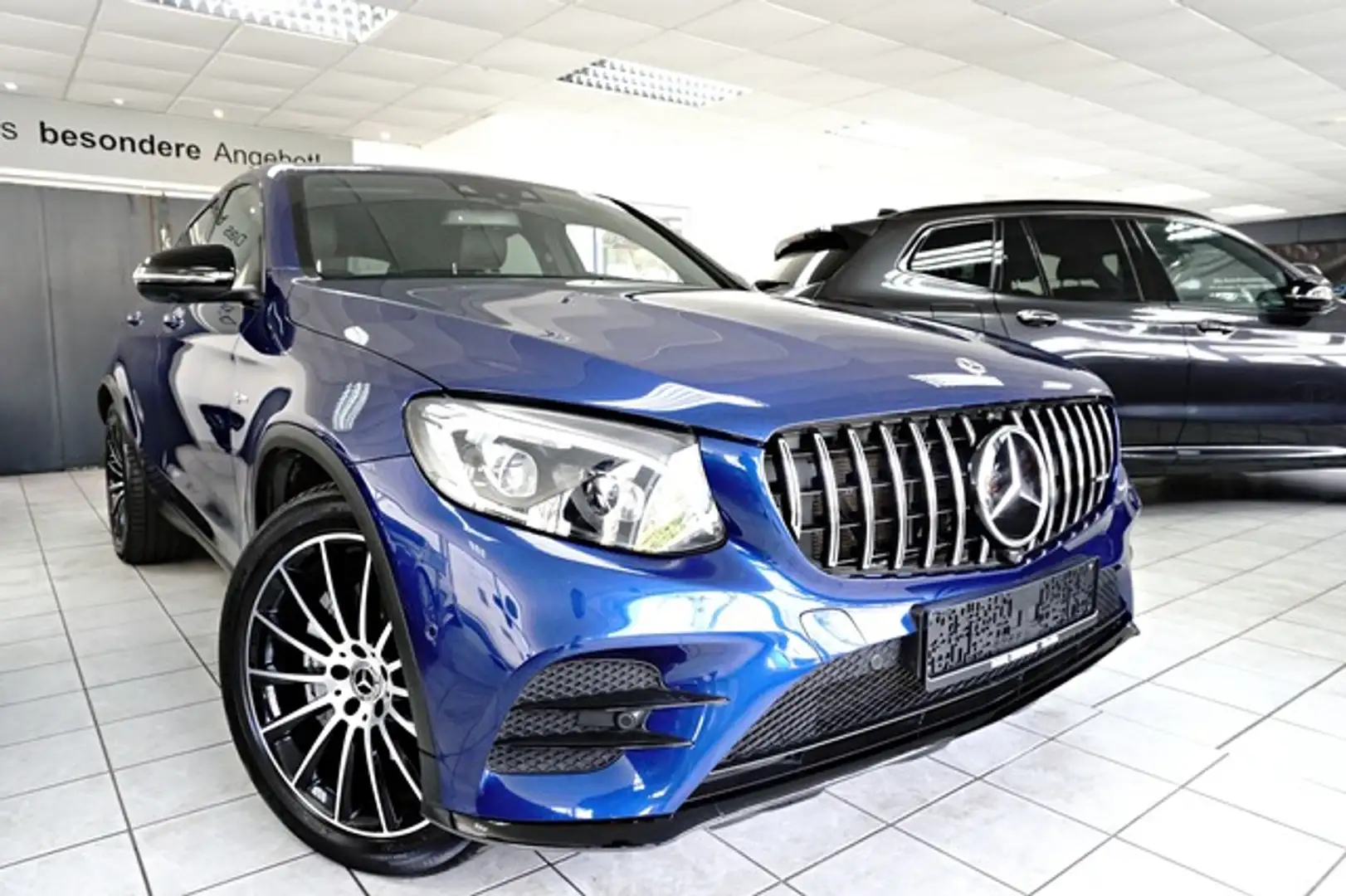 Mercedes-Benz GLC 43 AMG 4M AIRMATIC NIGHT ACC 360° BURMESTER Modrá - 1