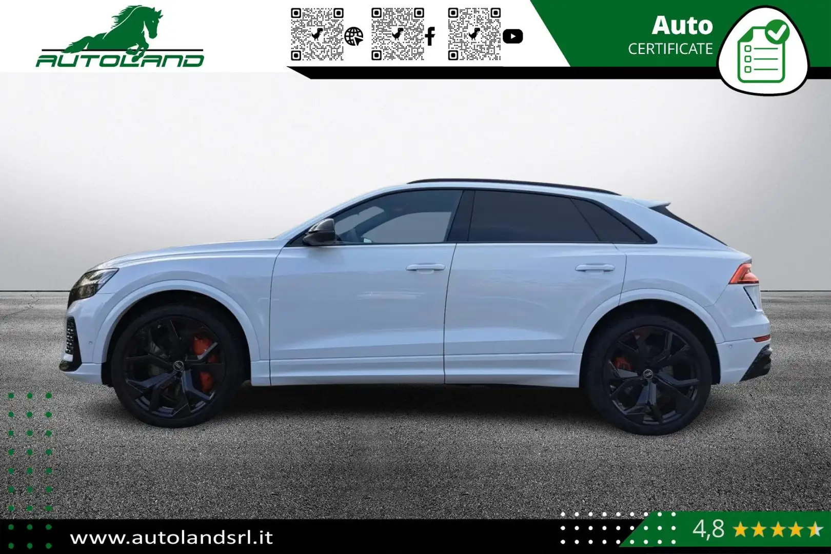 Audi Q8 4.0 tiptronic Blanc - 1