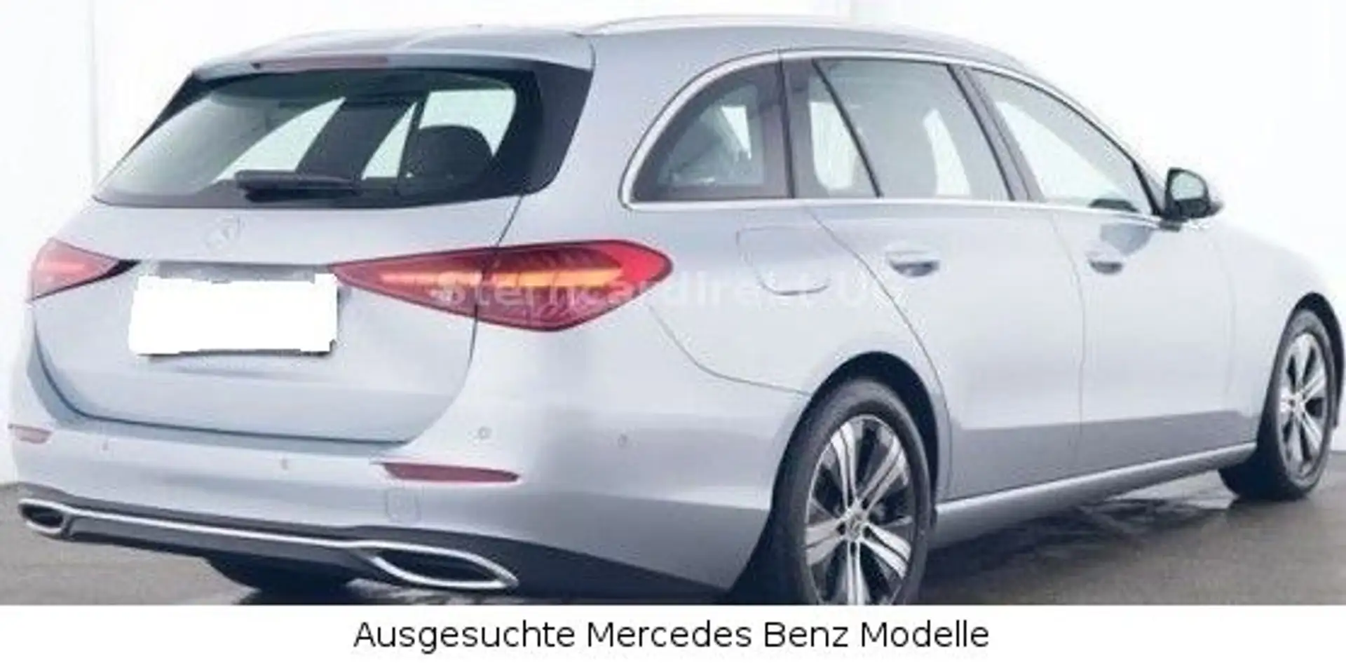 Mercedes-Benz C 200 T 4M Avantg MBUX RFK LED MEMORY KEYLESS GO Silber - 2