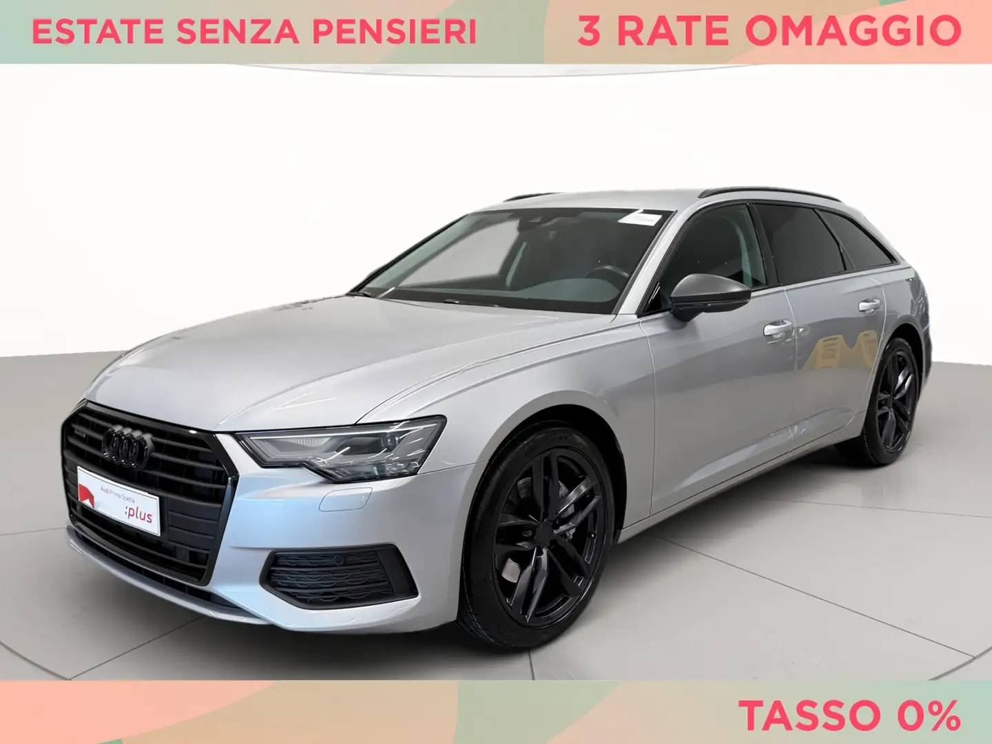 Audi A6 avant 45 3.0 tdi mhev business quattro s-tronic Plateado - 1
