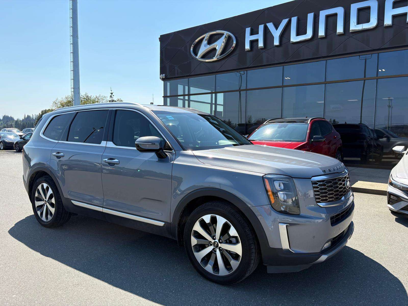 Silver 2020 Kia Telluride SUV / Crossover All-Wheel Drive 8-Speed Automatic
