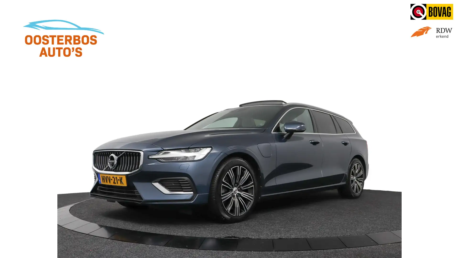 Volvo V60 2.0 T6 Recharge AWD Inscription - Pano/Winterpakke Bleu - 1