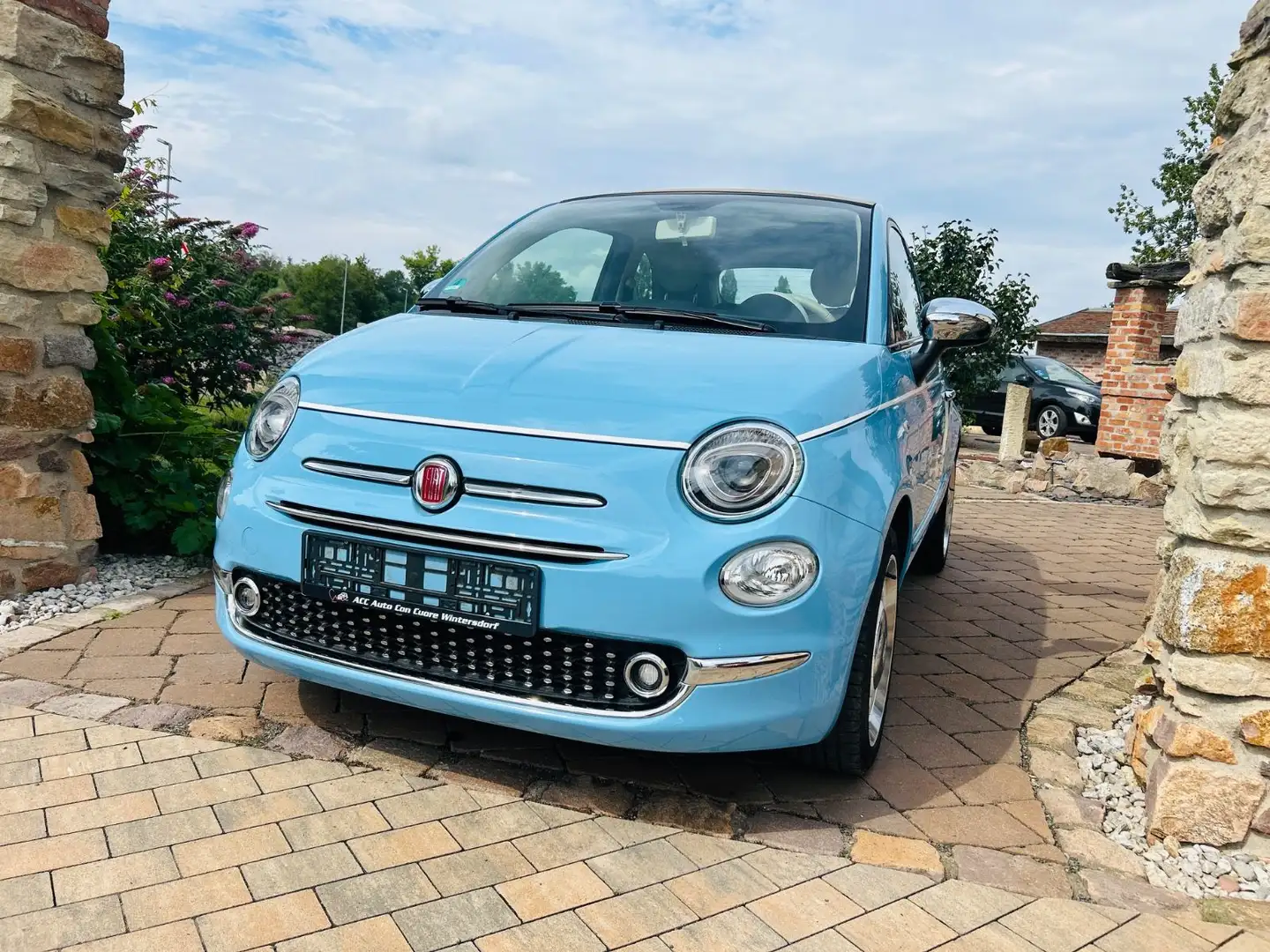 Fiat 500C 1.2 Spiaggina 1958 Navi AAC -LIMITIERT- Bleu - 1