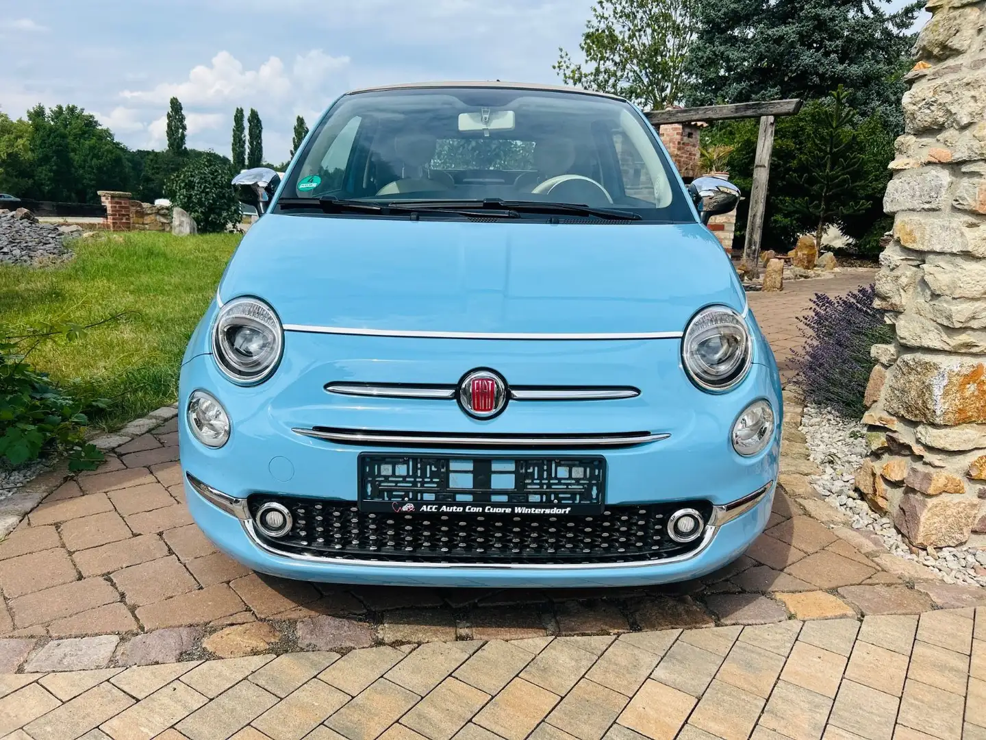 Fiat 500C 1.2 Spiaggina 1958 Navi AAC -LIMITIERT- Bleu - 2