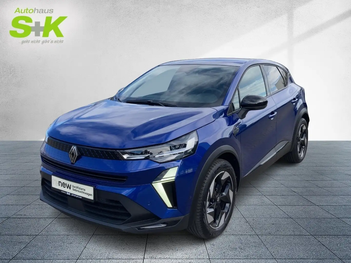 Renault Captur Techno Mild Hybrid 160 EDC *SHZ*EASYFLEX* Blau - 1