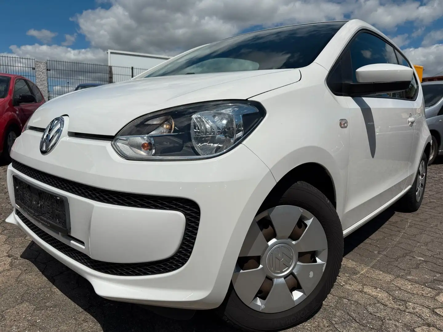 Volkswagen up! 1.0 44kW club up! Klimaanlage,1-Hand,FESTPRE Blanc - 1