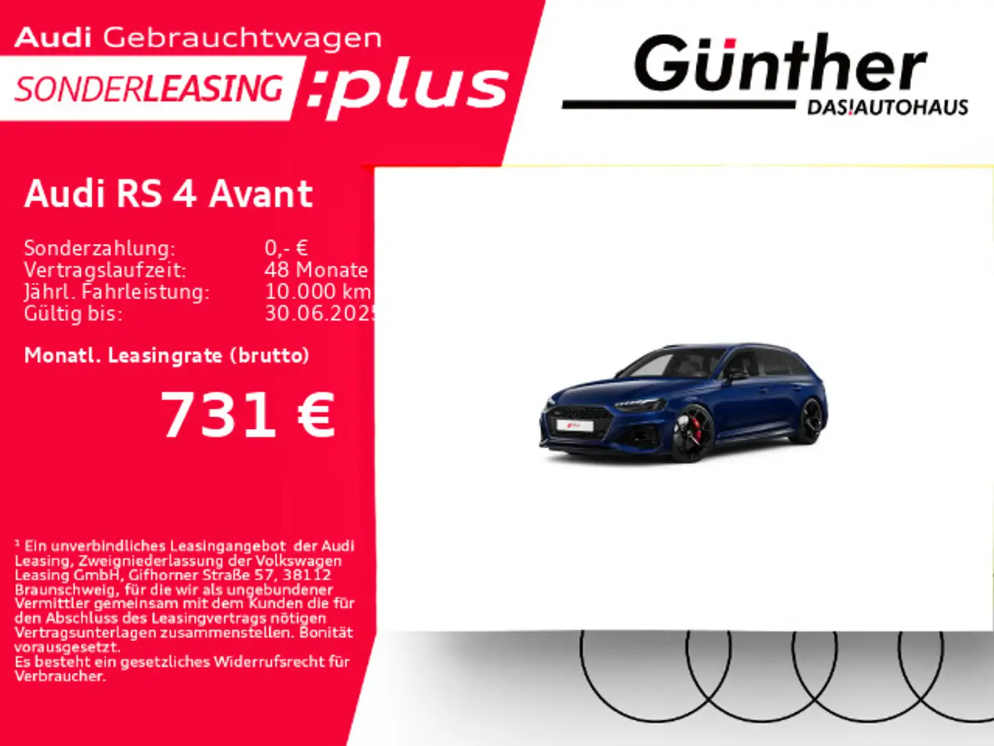 Audi RS4 COMPETITION PLUS+290 KM/H+DRC FAHRWER Azul - 1