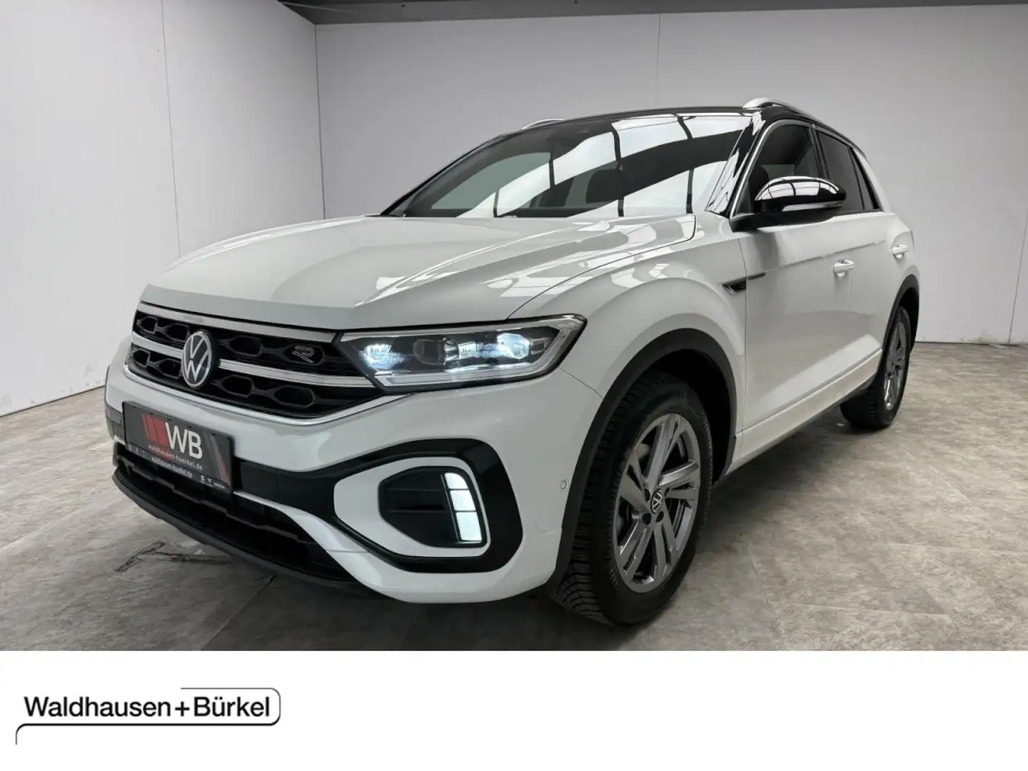 Volkswagen T-Roc 1.5 TSI DSG R-Line Klima Navi Rückfahrkamera Weiß - 1