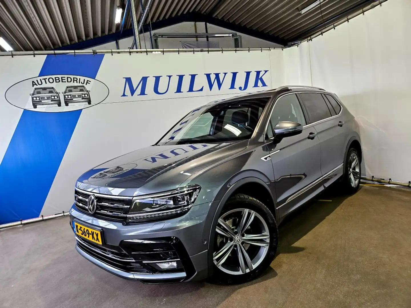 Volkswagen Tiguan Allspace 1.5 TSI Highline Business R-Line 7 Pers. Gris - 2