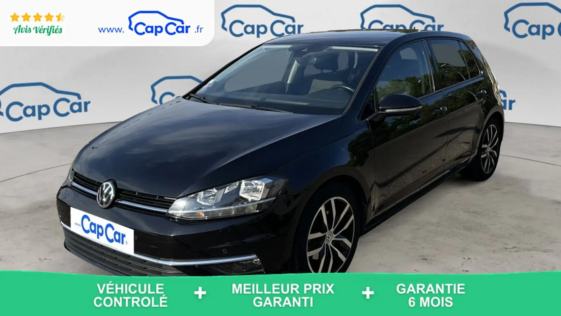 Volkswagen Golf VII 1.4 TSI 125 DSG7 Confortline Noir - 1