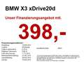 BMW X3 xDrive20d AHK/AKUSTIK/CAM/S-SITZ/DAB/PRIVACY Schwarz - thumbnail 1