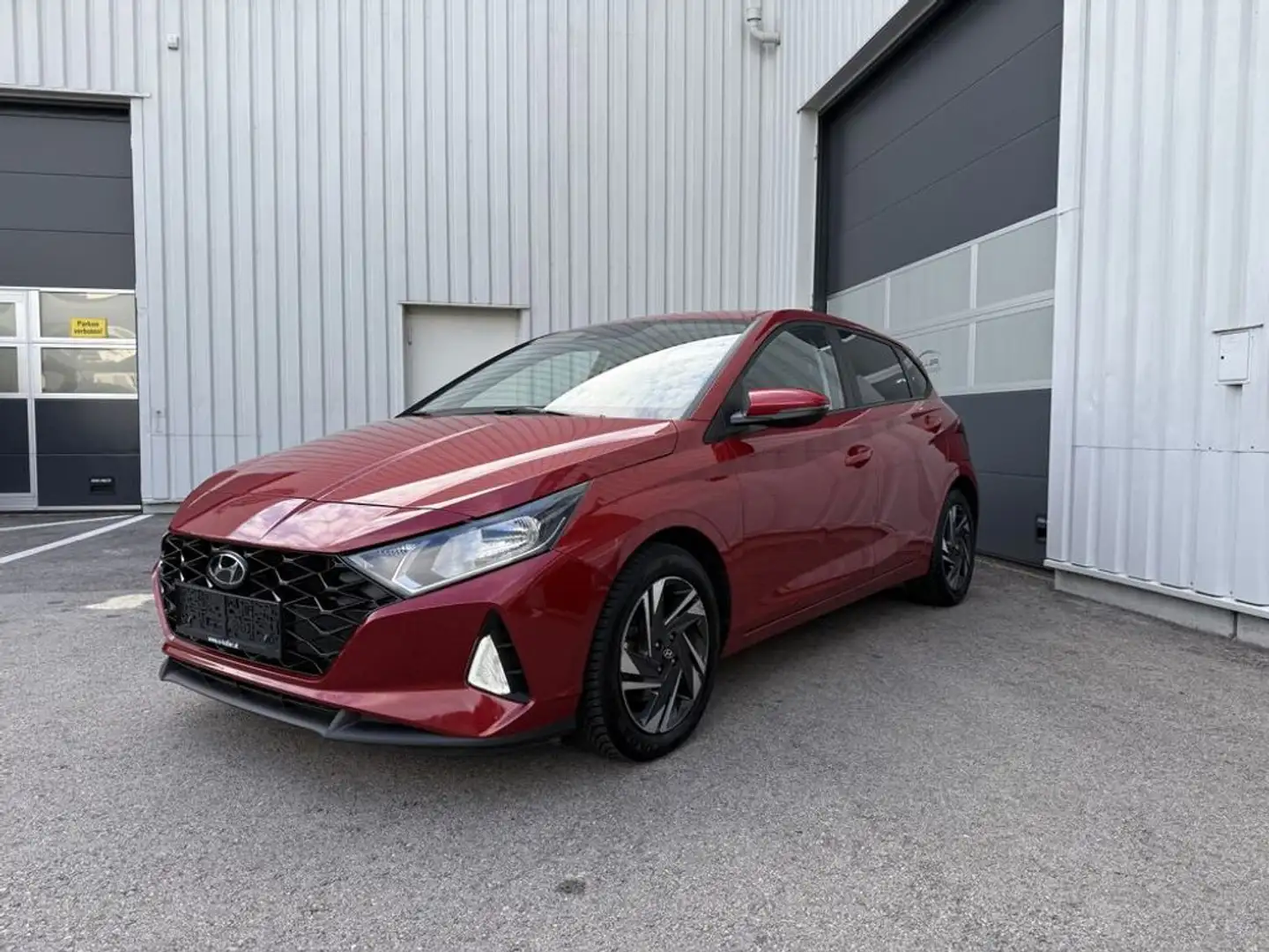 Hyundai i20 1,0 T-GDI i-Line Plus DCT Aut. Rood - 1